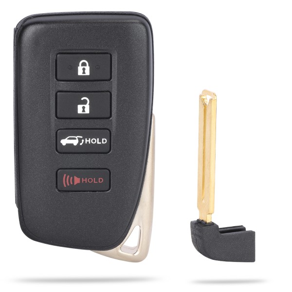 2015-2020 Lexus NX300h NX200T LX570 / 4-Button Smart Key / PN: 89904-78670 / HYQ14FBA / Board 2020 (AFTERMARKET)